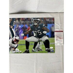 Vinny Curry signed autographed Philadelphia Eagles 11x14 SBLII photo JSA